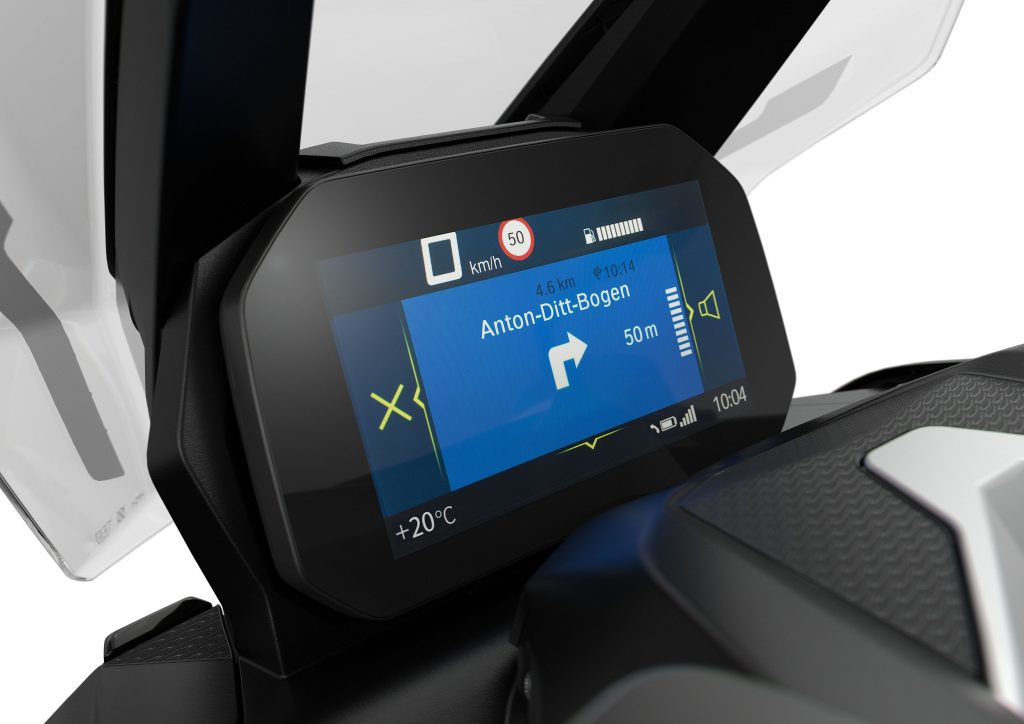 Smart Connectivity System des BMW C 400 X