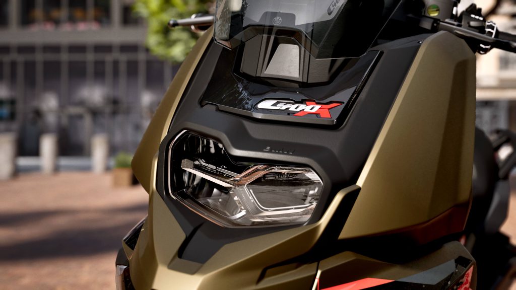 Frontdesign des BMW C 400 X